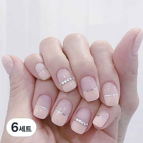 블링블링 네일스티커 설렘폭발, 019, 6세트