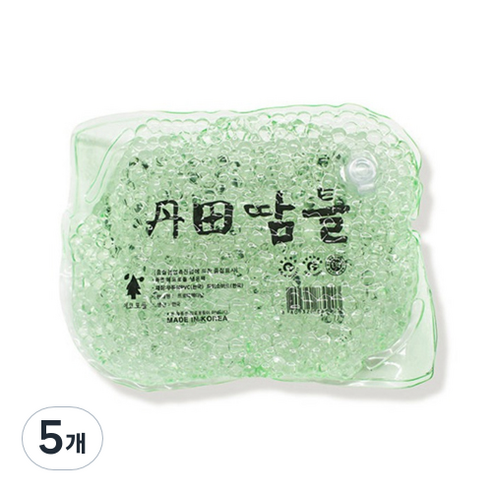 에코포들 단전 냉온팩, 5개