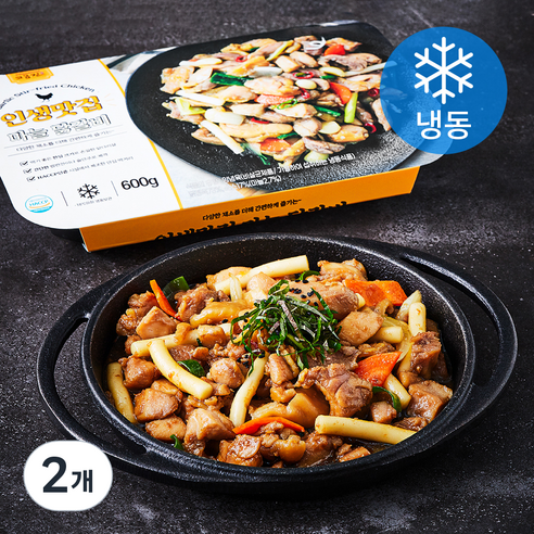 고급진 인생맛집 마늘 닭갈비 (냉동), 600g, 2개