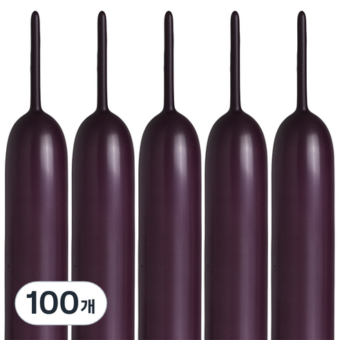셈퍼텍스 요술풍선 260s, 버건디, 100개