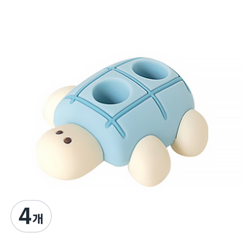 브런치브라더 터틀 칫솔꽂이, 소다, 4개
