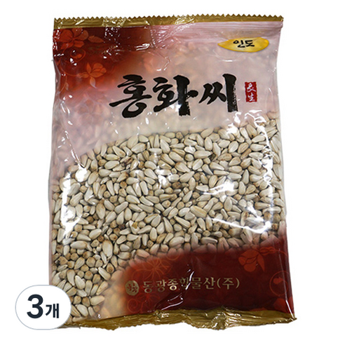 동광종합물산 홍화씨, 200g, 3개