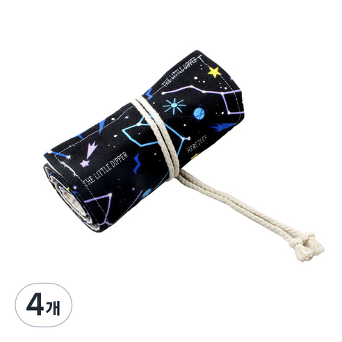 롤필통 파우치, 별자리, 4개