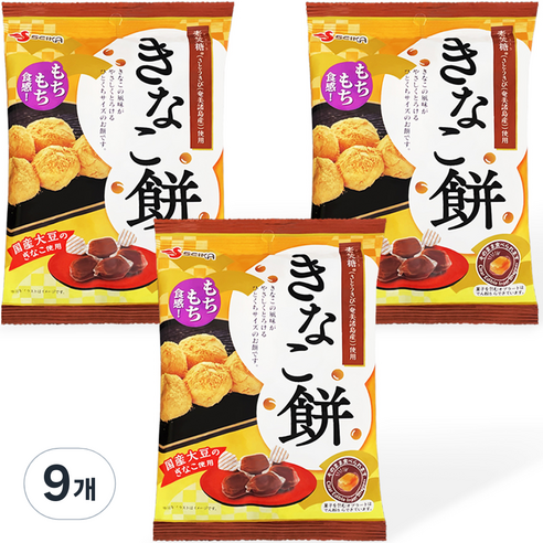 세이카 키나코 모찌 인절미 맛, 120g, 9개