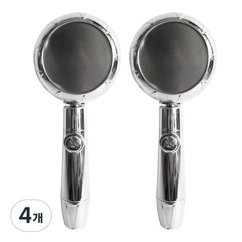 리빙이프 회오리 온오프 샤워기헤드, 4개