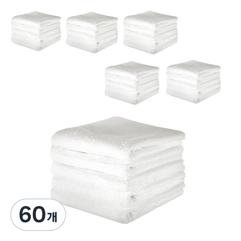 대영컴퍼니 참조은 순면행주 정사각형 20g, 60개
