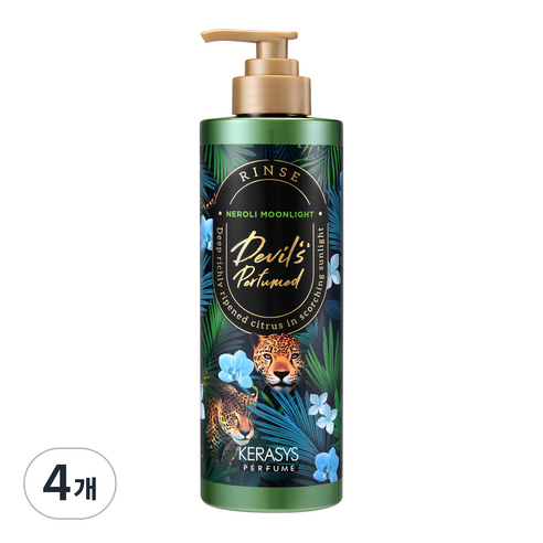 케라시스 데빌스 퍼퓸 시즌2 린스 네롤리 문라이트, 4개, 500ml