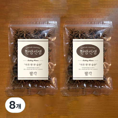 한방선생 팔각, 100g, 8개