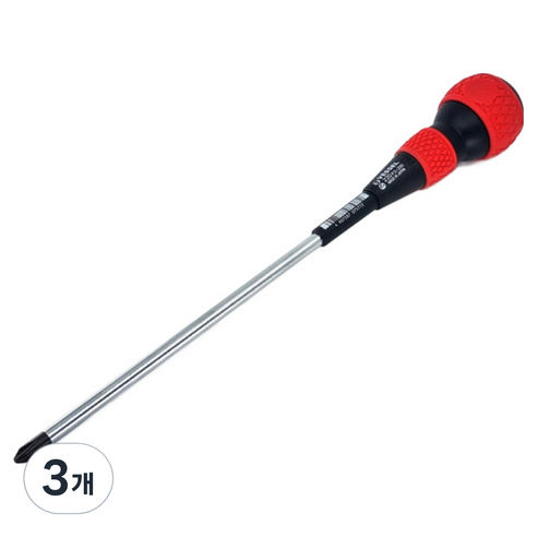베셀 볼그립 전공 십자 드라이버 220 200mm, 3개
