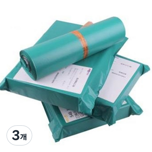 가팡 택배 비닐봉투 폴리백 민트 A LDPE 0.08 100p, 3개