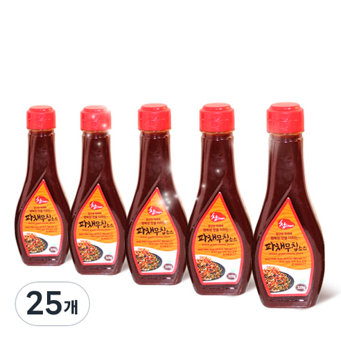 우리식품 파채무침 소스, 320g, 25개
