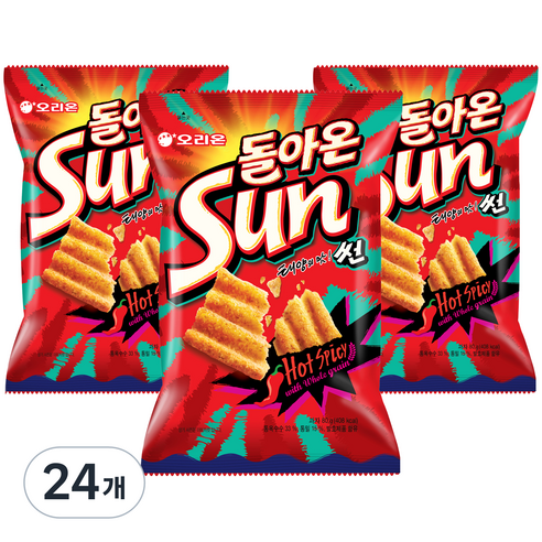 오리온 돌아온 썬 오리지널, 80g, 24개