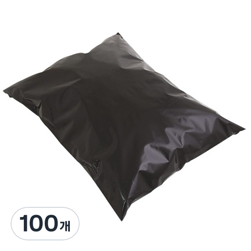 봄91 LDPE 택배봉투 블랙, 100개