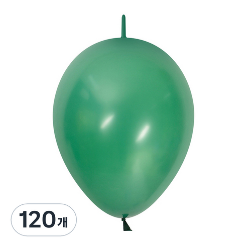 셈퍼텍스 링커 풍선 30cm, 포레스트그린, 120개