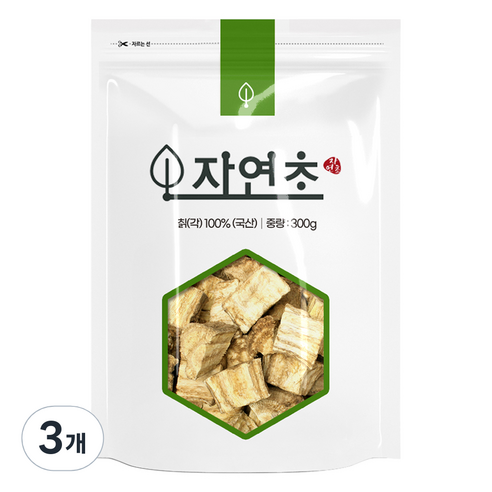 건조 칡 갈근, 300g, 3개