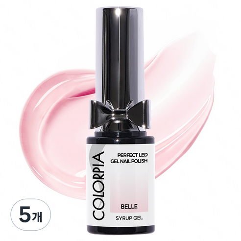 칼라피아 원스텝 시럽 젤네일, S011 벨, 6g, 5개