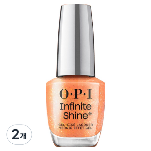 OPI 인피니트샤인 Gel Like 매니큐어 ISL 162, DREAMSICLE, 15ml, 2개