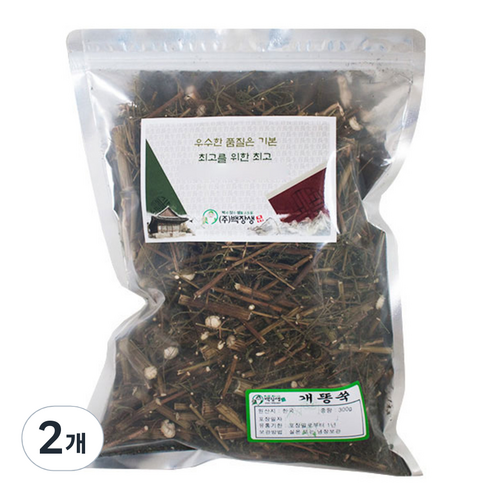 백장생 개똥쑥, 300g, 2개