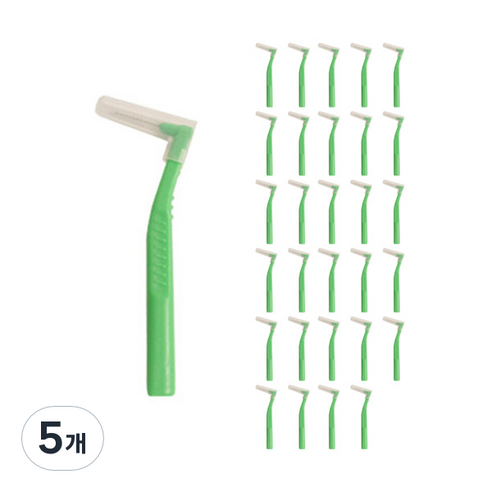 치간칫솔 L형 S, 55개입, 5개