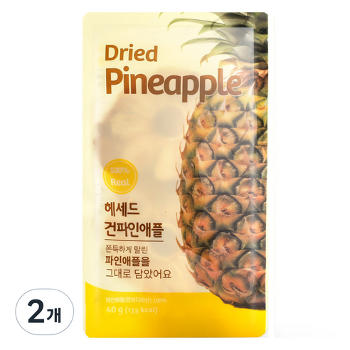 헤세드 건파인애플, 2개, 40g