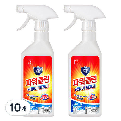 생활공식 파워클린 곰팡이 제거제, 10개, 500ml
