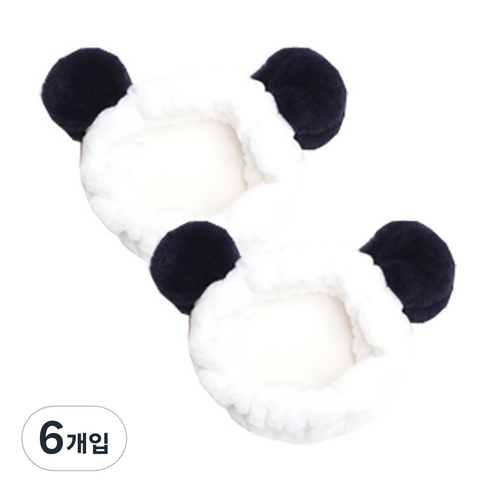 더자카 포인트팬더 헤어밴드, Y377LBBI244, 6개