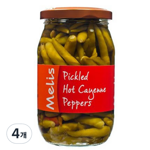 멜리스 핫 카이엔 페퍼, 4개, 330g