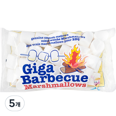 기가 바비큐 마쉬멜로우, 800g, 5개