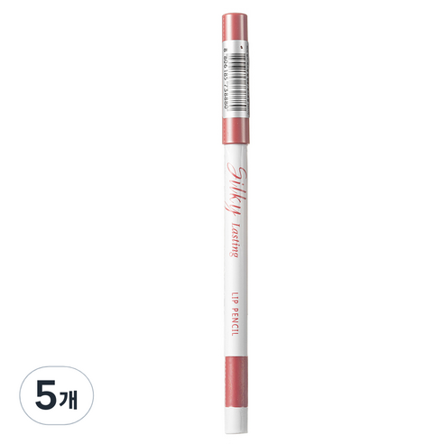 미샤 실키래스팅 립 펜슬 0.25g, 로스트걸, 5개