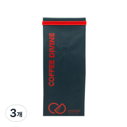 커피디바인 헤이즐넛블렌드 원두 분쇄커피, 200g, 3개, 커피메이커