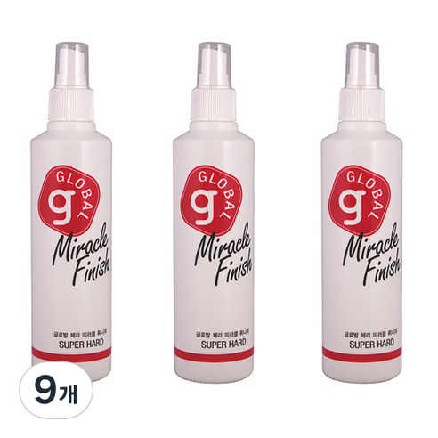 새한 글로발 체리 미러클 휘니쉬 헤어스프레이, 240ml, 9개