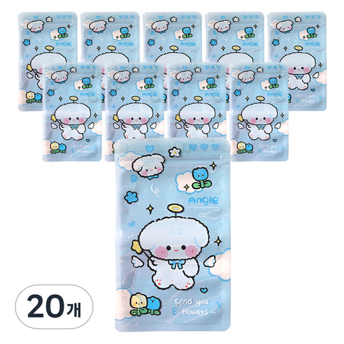 귀염귀염 미니 구디백, 블루, 20개