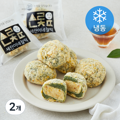 미담라이스 세린이네 찰떡 쑥렌틸버무리 (냉동), 420g, 2개