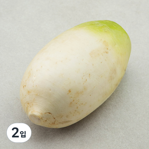 제주 세척 무, 1개입, 2개