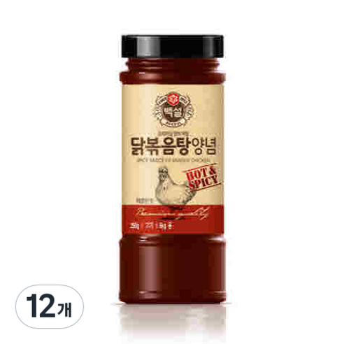 백설 닭볶음탕양념, 290g, 12개
