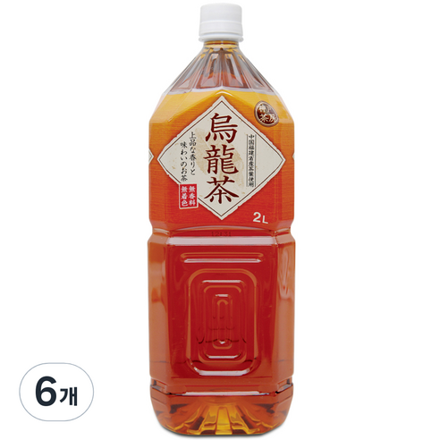 토미나가 고베 사보 우롱차, 2L, 1개입, 6개