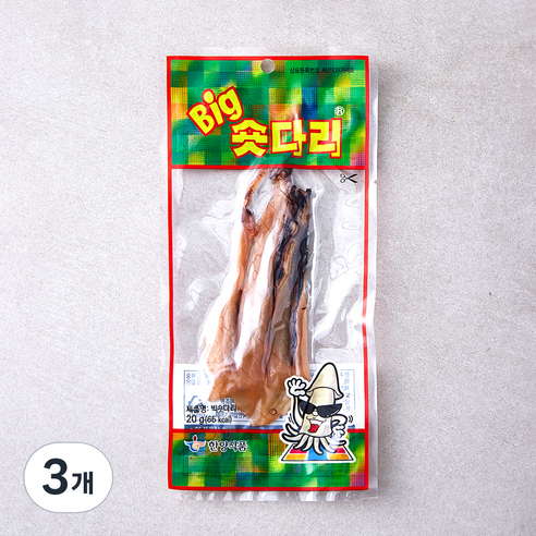 한양식품 빅숏다리, 20g, 3개