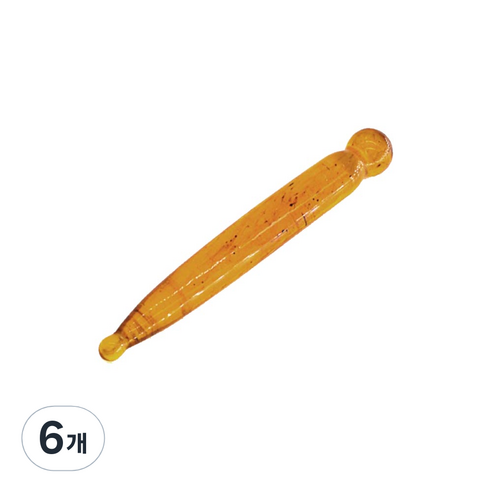 라이프포인트 괄사 지압 마사지기, 6개, 내츄럴(펜형)