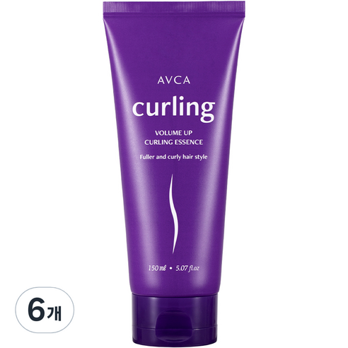 아브카 볼륨 업 컬링 헤어 에센스, 6개, 150ml