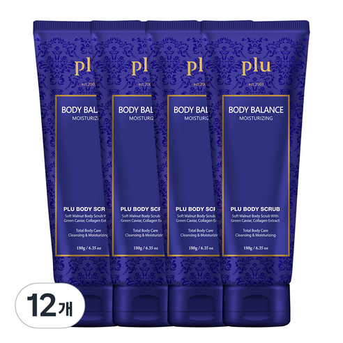 플루 바디 밸런스 스크럽, 180g, 12개