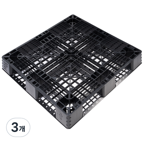코멧 플라스틱 팔렛트 1100 X 1100 X 120 5.7kg, 3개