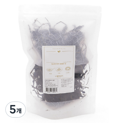 나물투데이 제주도 건유채, 100g, 5개