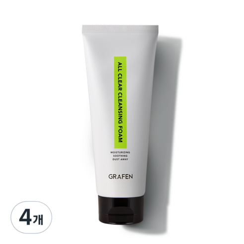 그라펜 올클리어 클렌징 폼, 150ml, 4개