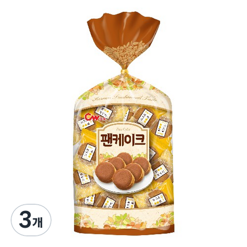 청우 팬케이크 리본, 450g, 3개