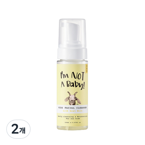 아임낫어베이비 키즈 페이셜 클렌져, 150ml, 2개