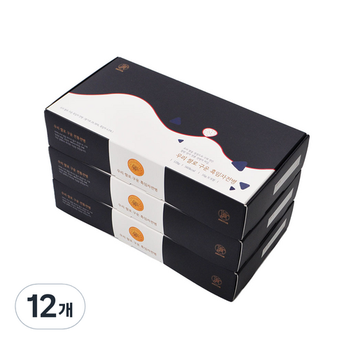 우리쌀로 구운 흑임자전병 16g x 8p, 128g, 12개