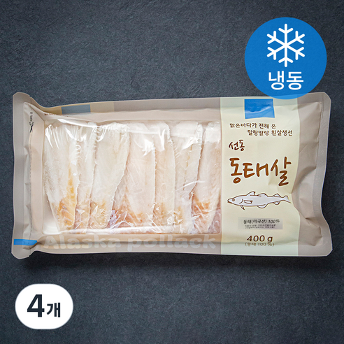 미국산 선동동태살 400g (냉동), 4개