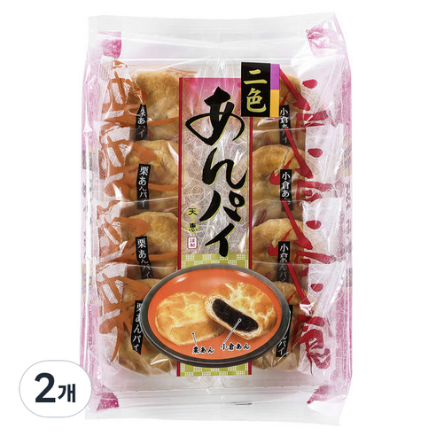 텐케이 두가지맛 파이, 220g, 2개