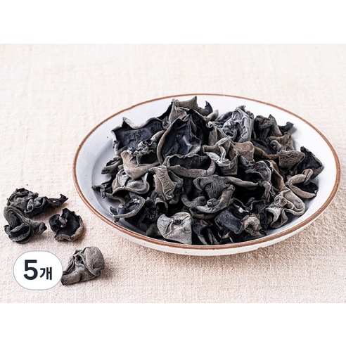 건 목이버섯, 30g, 5개