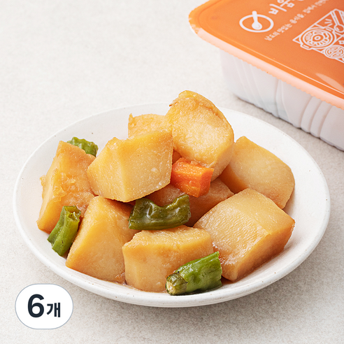 비움반찬 감자조림, 280g, 6개